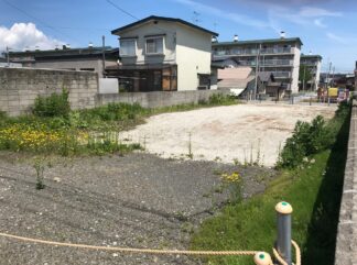 弘前市　桔梗野三丁目　売地