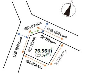 青森市　富田2丁目　売地